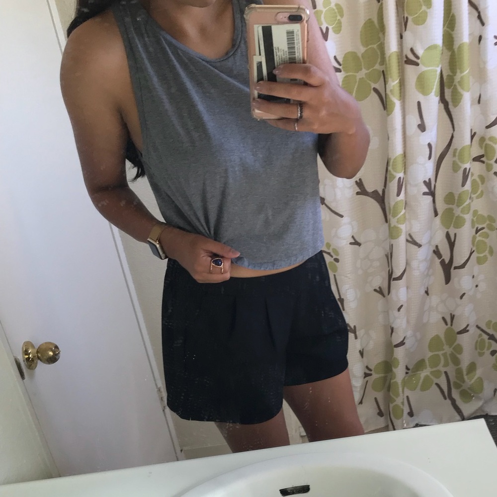 Black shorts